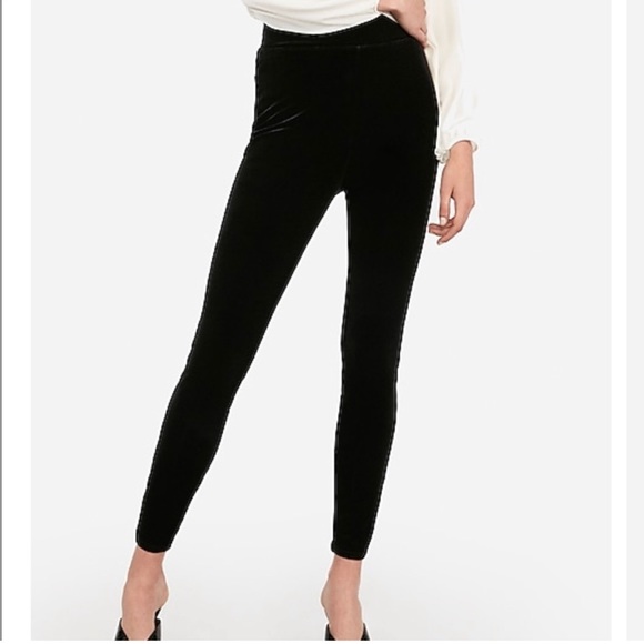 Express Pants & Jumpsuits Nwt Express Velvet Leggings Poshmark